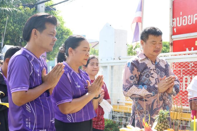 ร่วมทำบุญ สำนักงานแขวงทางหลวงปัตตานี พิธีพุทธ